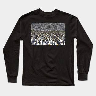 King Penguins by the Millions! Long Sleeve T-Shirt